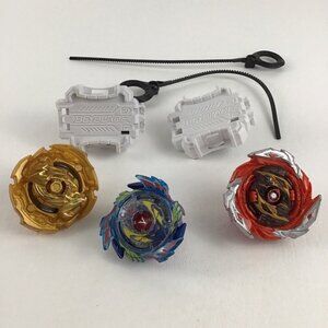 Beyblade Burst Evolution Golden Valkyrie Spinning Top Toy Launcher Ripcord Game